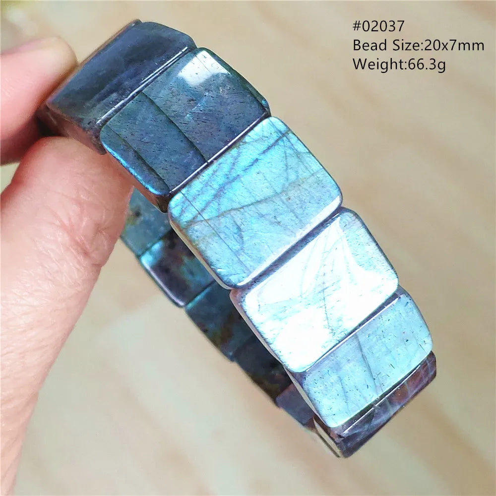 Blue Labradorite Bracelet-ToShay.org