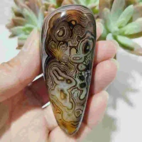 Red Lace Agate Pendant-ToShay.org