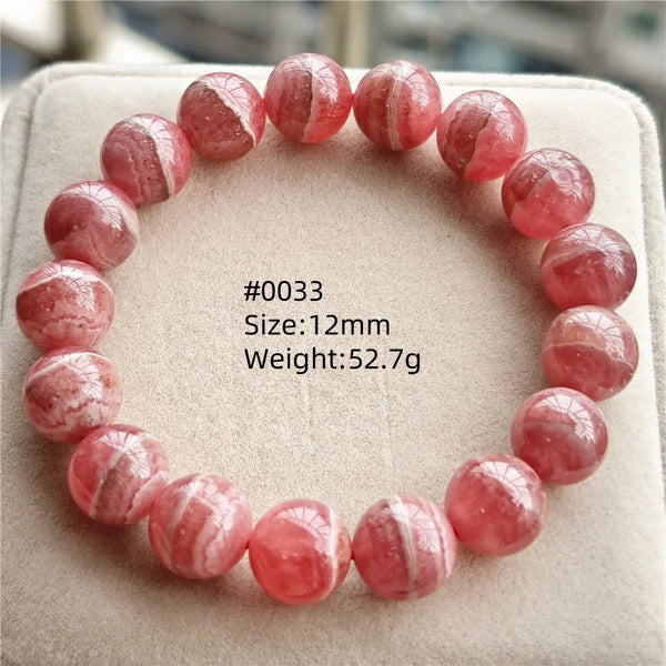 Pink Rhodochrosite Bracelet-ToShay.org