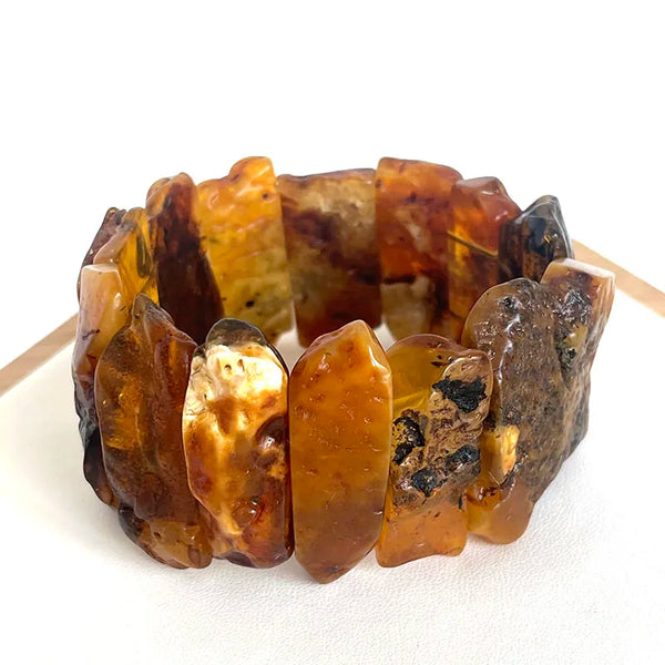 Yellow Amber Bracelet-ToShay.org
