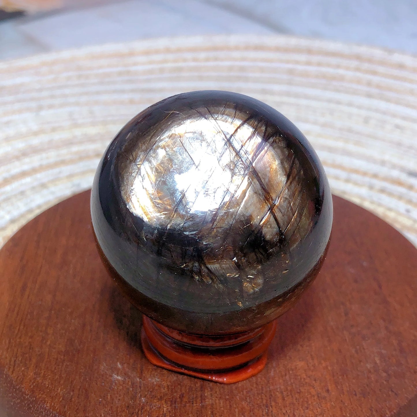 Gold Flash Phlogopite Balls-ToShay.org