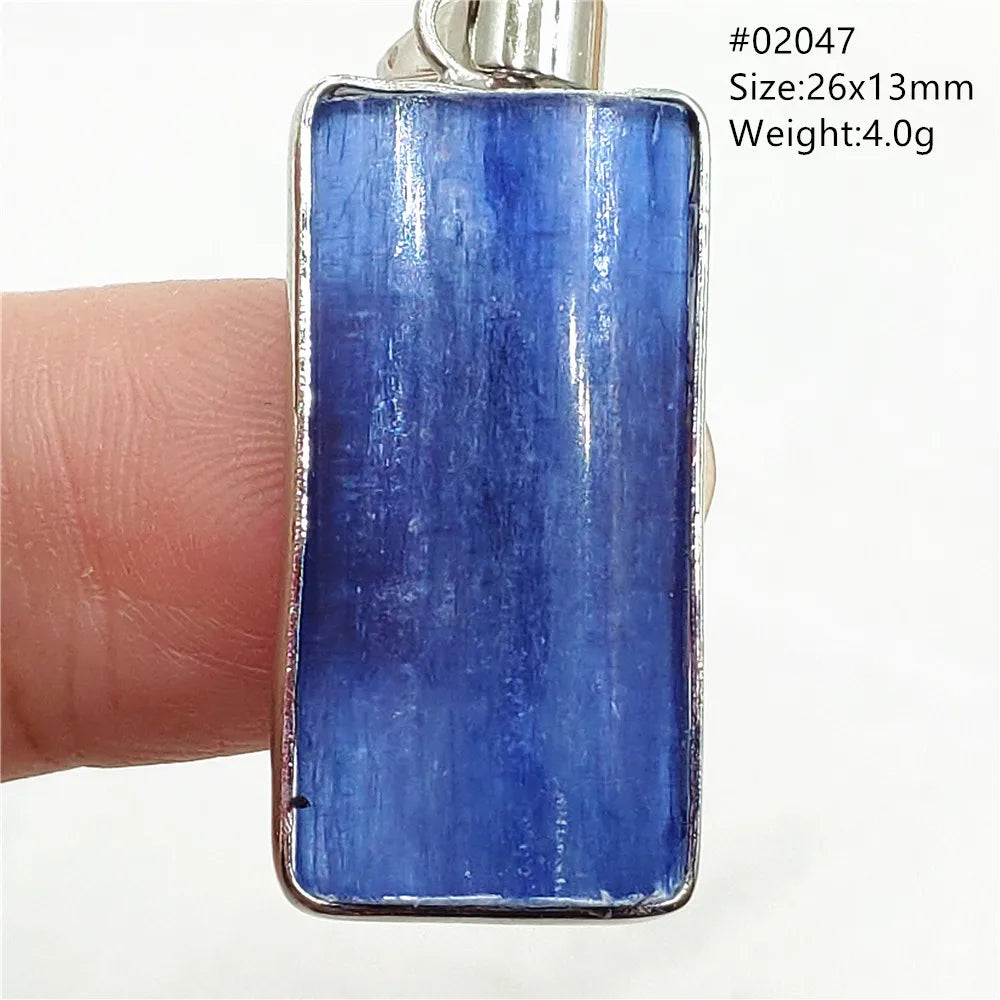 Blue Kyanite Cat Eye Pendant-ToShay.org