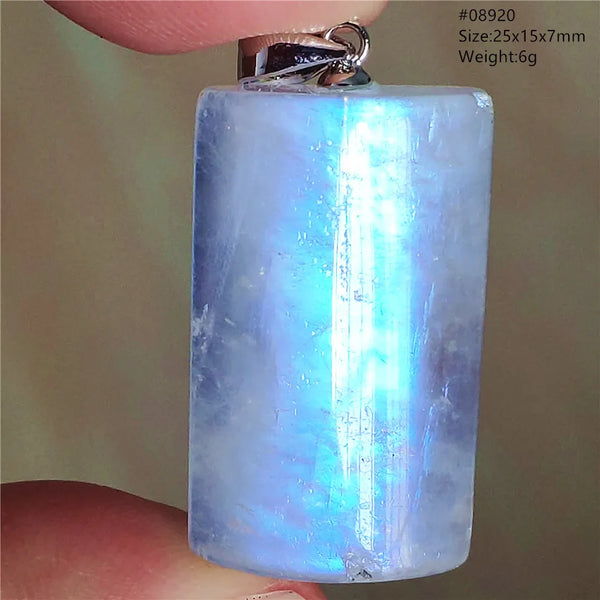 Blue Light Moonstone Pendant-ToShay.org