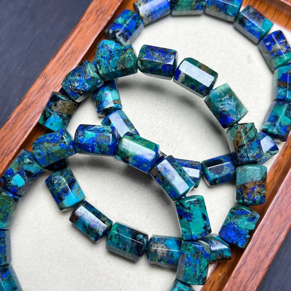 Blue Malachite Bracelet-ToShay.org