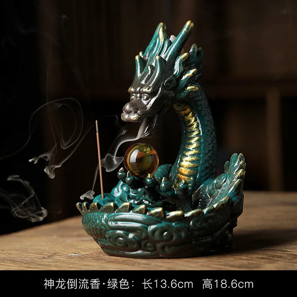Dragon Backflow Incense Burner-ToShay.org