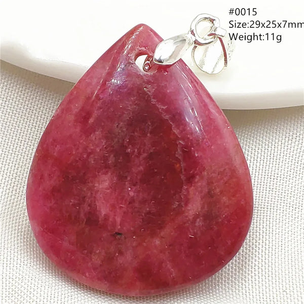 Red Rose Rhodonite Pendant-ToShay.org
