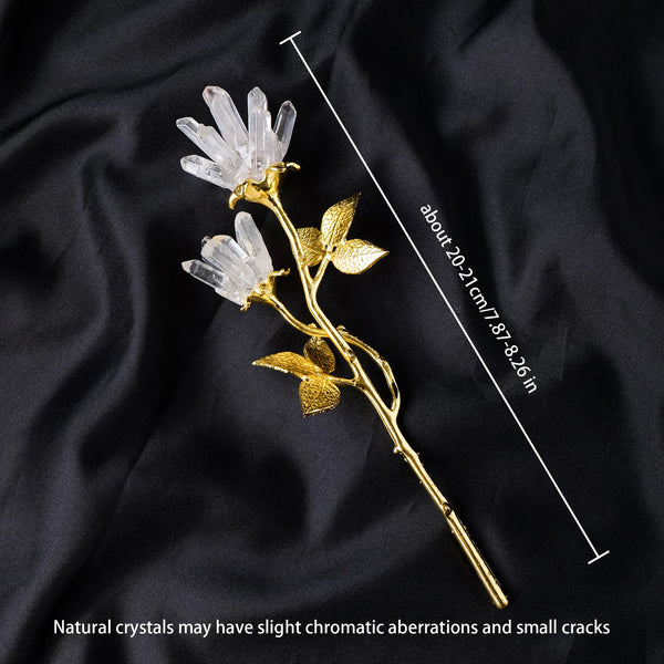Clear Quartz Flower-ToShay.org