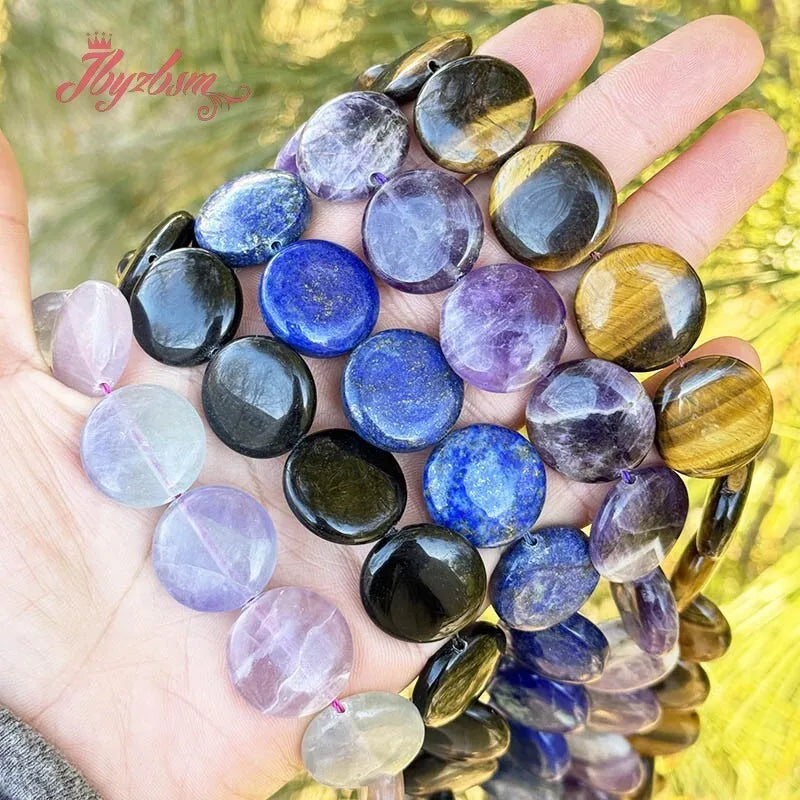 Mixed Crystal Coin Beads-ToShay.org