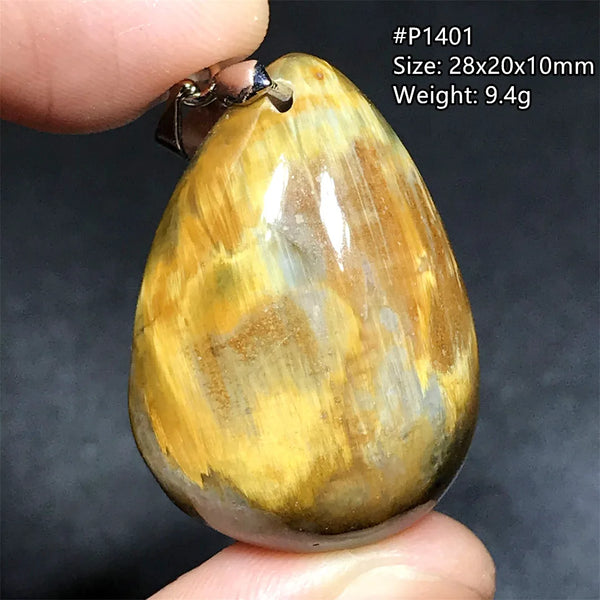 Blue Pietersite Pendant-ToShay.org