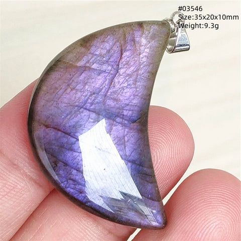 Blue Purple Labradorite Pendant-ToShay.org