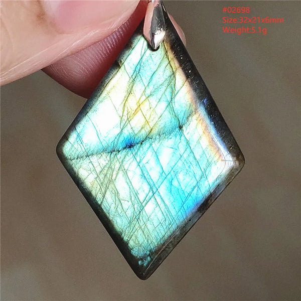 Blue Light Labradorite Pendant-ToShay.org