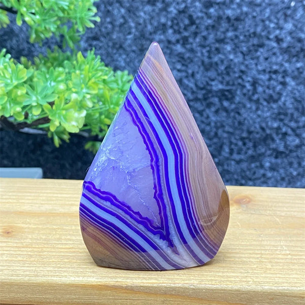 Purple Agate Torch-ToShay.org