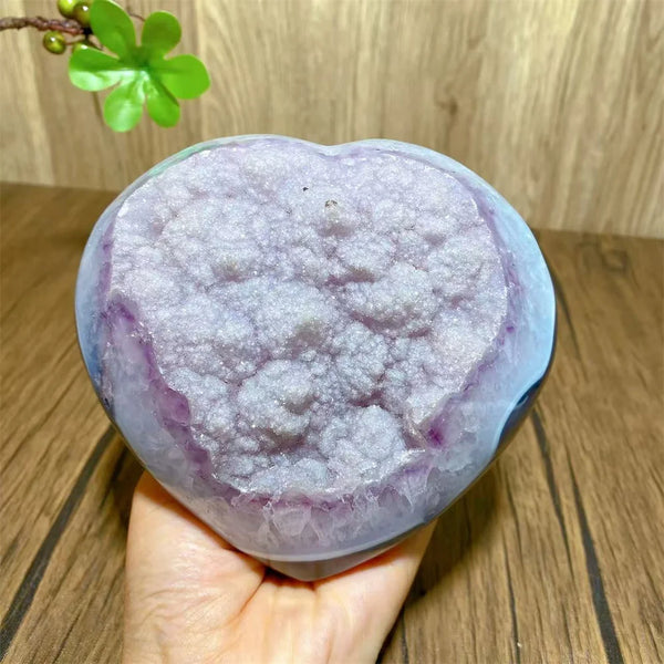 Pink Amethyst Cluster Geode-ToShay.org