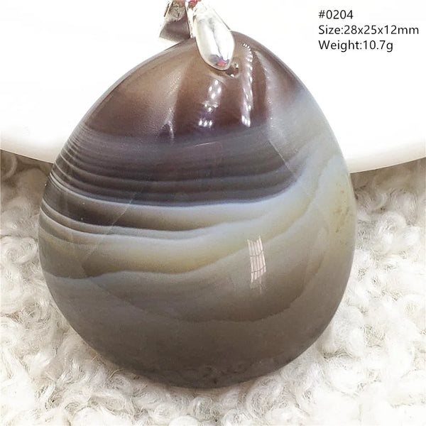 Black Agate Pendant-ToShay.org
