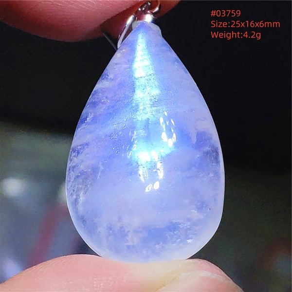 Blue Light Moonstone Pendant-ToShay.org