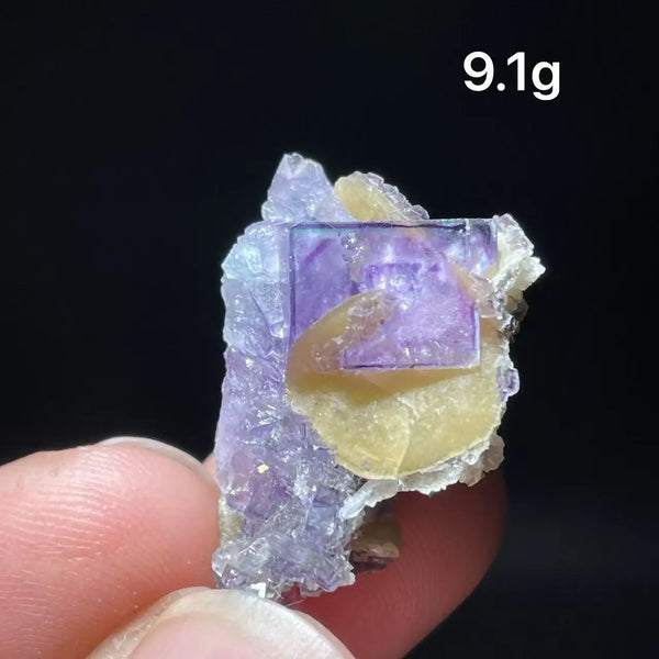 Purple Fluorite Quartz-ToShay.org