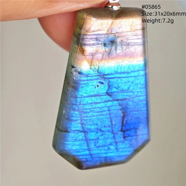 Blue Labradorite Pendant-ToShay.org