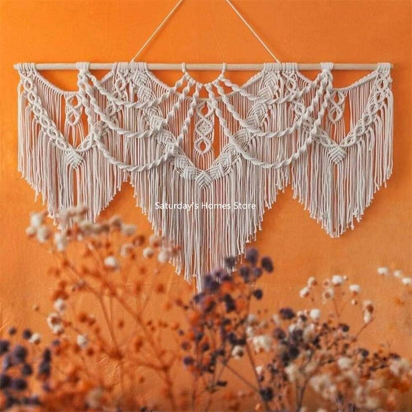 Macrame Tapestry Wall Hanging-ToShay.org