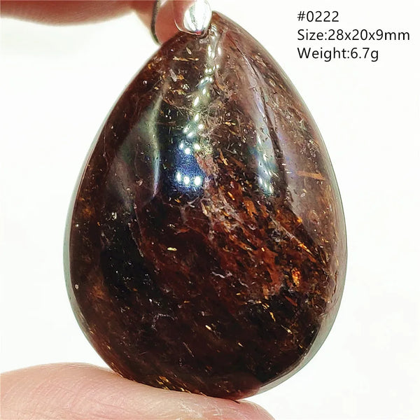 Gold Rutilated Quartz Pendant-ToShay.org