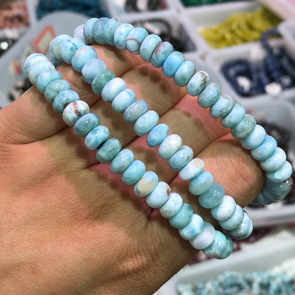 Blue Larimar Bracelet-ToShay.org