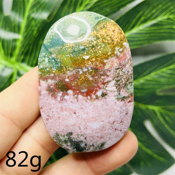 Sea Jasper Palm Stone-ToShay.org