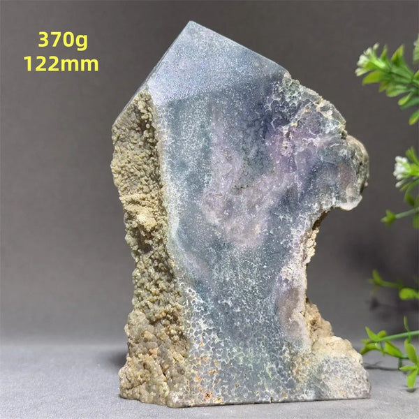Purple Grape Agate Tower-ToShay.org