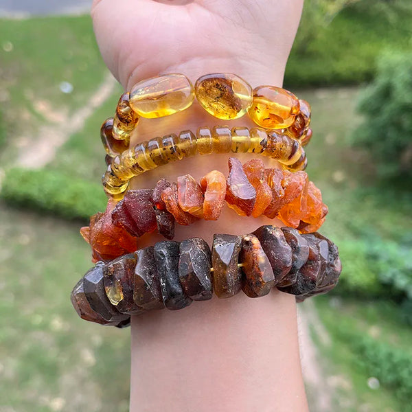 Yellow Amber Bracelet-ToShay.org