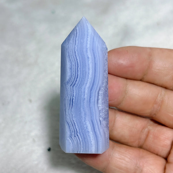 Blue Lace Agate Point-ToShay.org