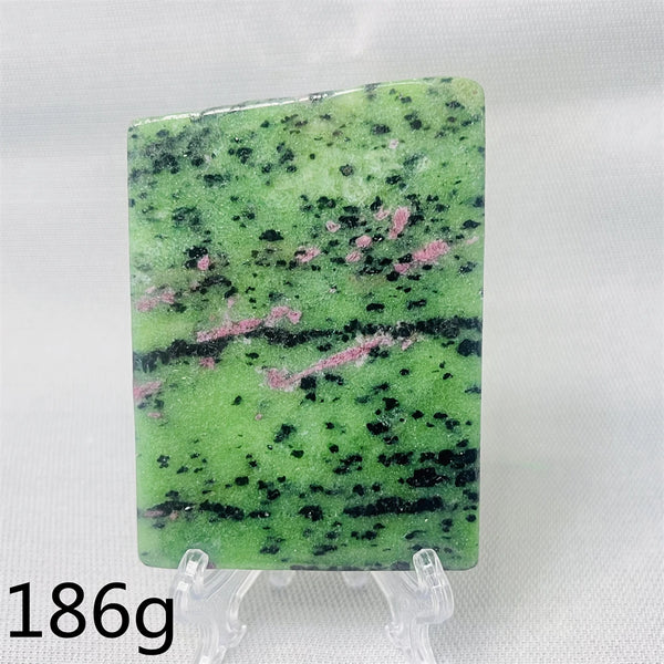 Green Epidote Slice-ToShay.org