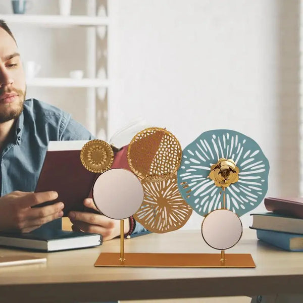 Flower Iron Wall Art-ToShay.org