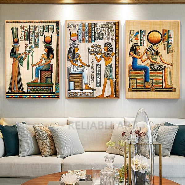 Egyptian Print Wall Art-ToShay.org