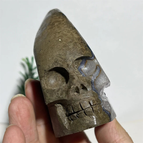 Purple Amethyst Skull Cluster-ToShay.org