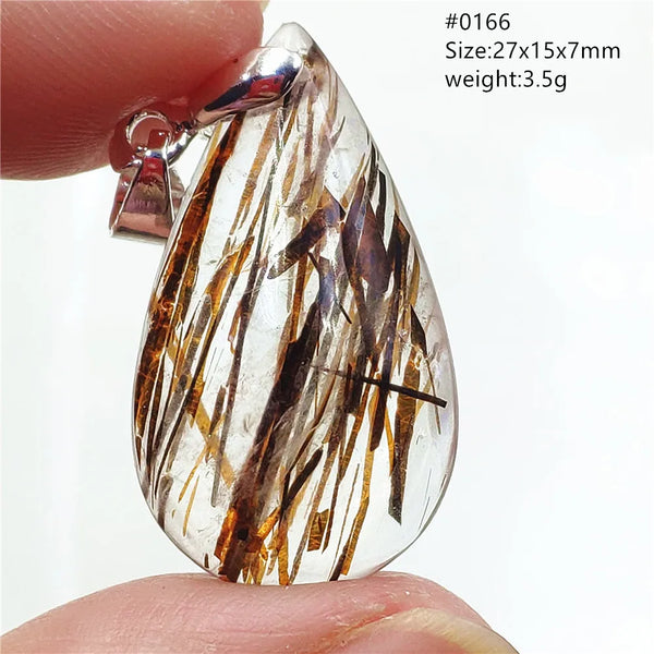 Copper Black Rutilated Quartz-ToShay.org