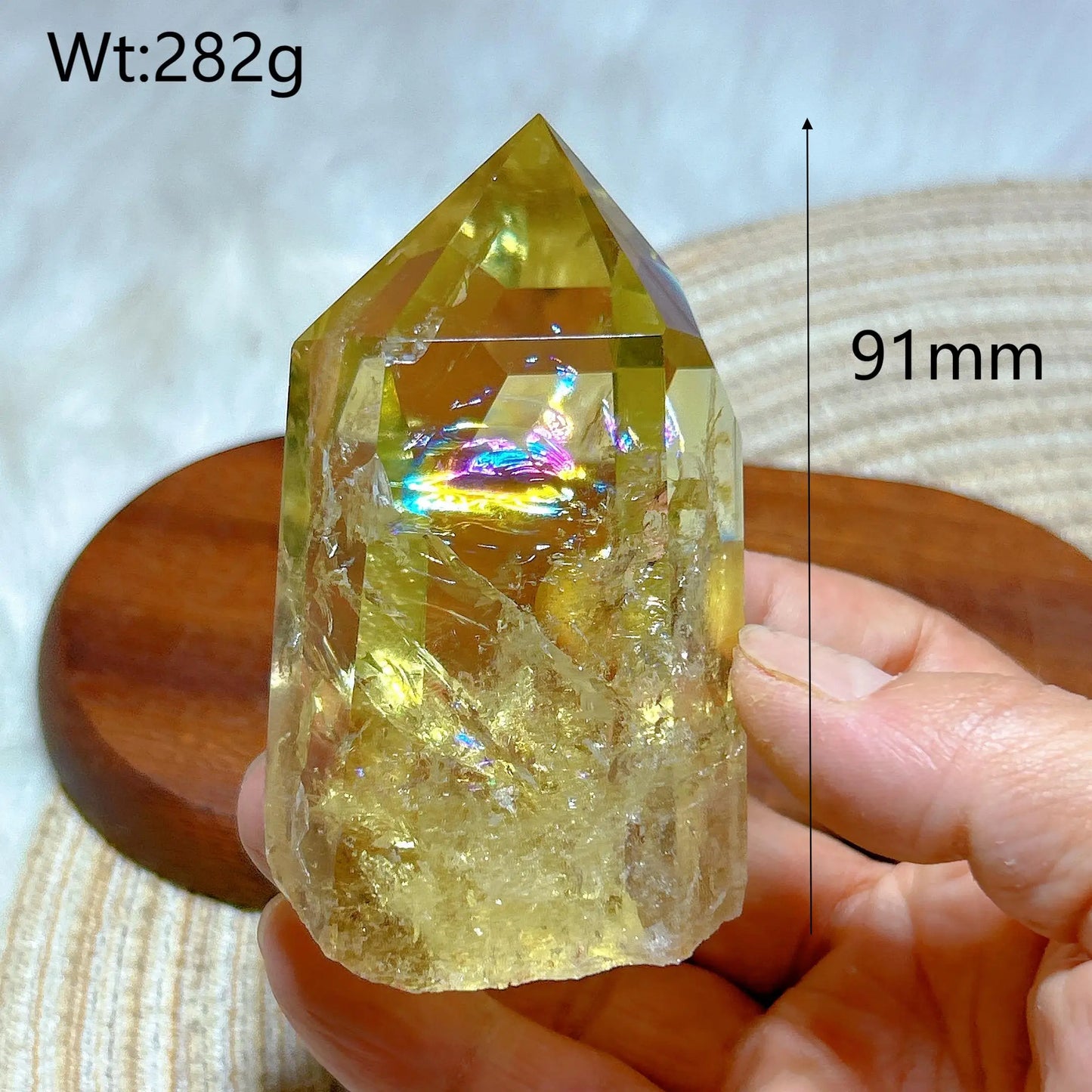 Yellow Citrine Smokey Quartz-ToShay.org