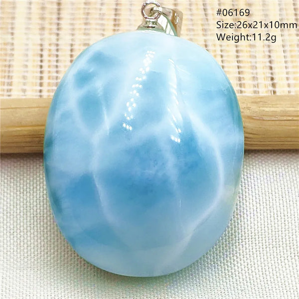 Blue Larimar Pendant-ToShay.org
