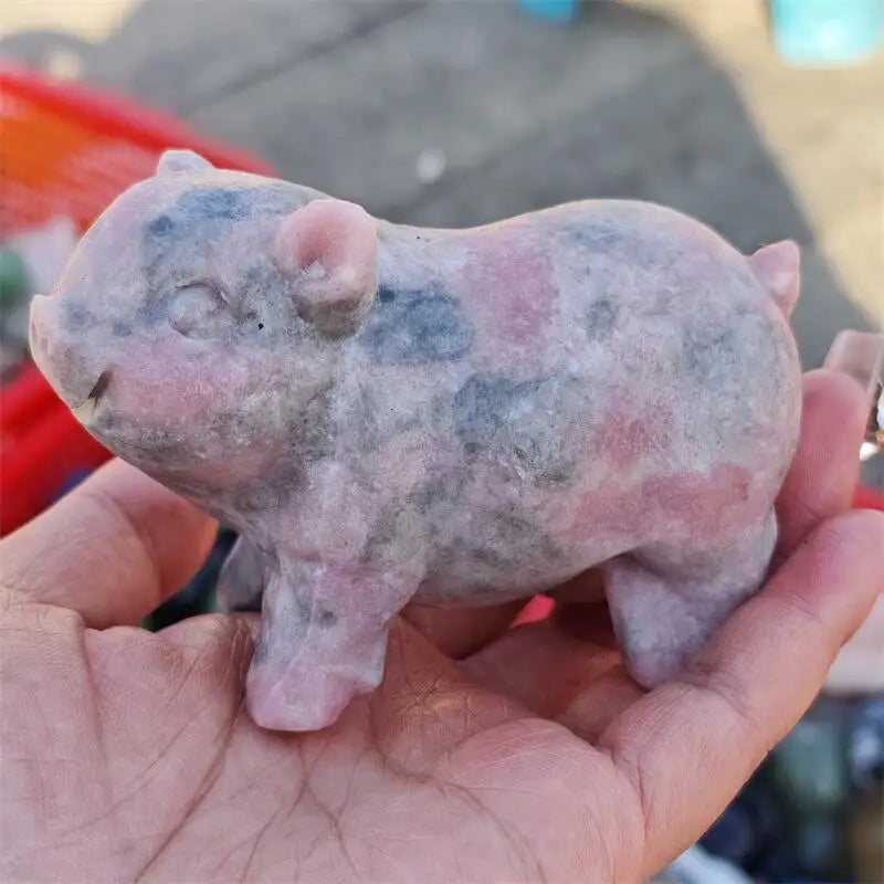 Pink Quartz Pig-ToShay.org