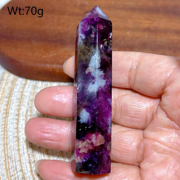 Purple Lepidolite Point-ToShay.org
