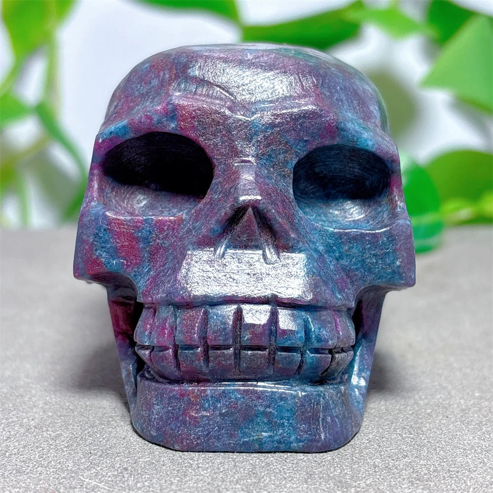 Red Ruby Emerald Skull-ToShay.org
