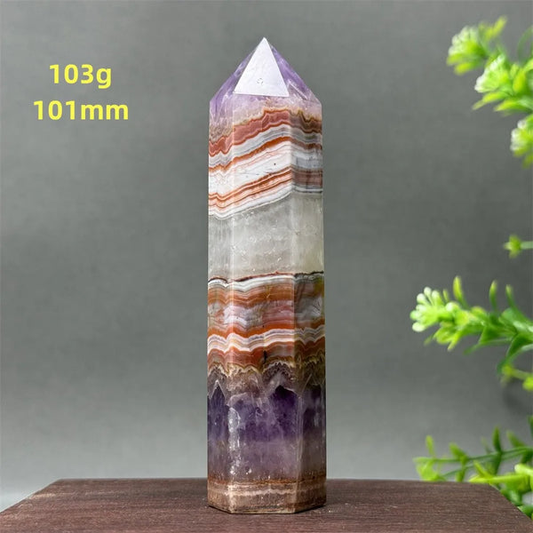 Purple Amethyst Wand-ToShay.org