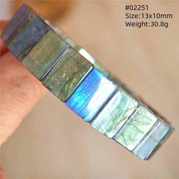 Blue Labradorite Bracelet-ToShay.org