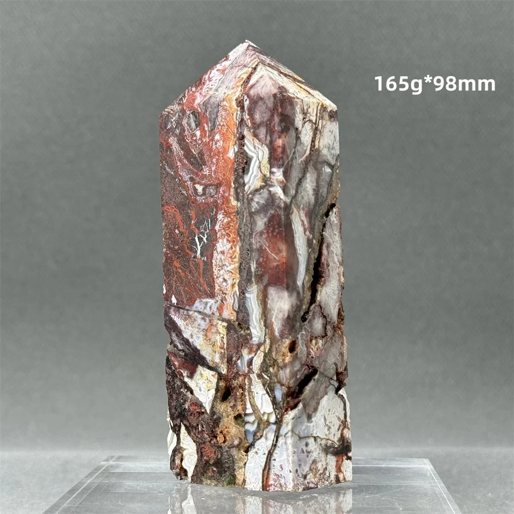 Red Agate Obelisk-ToShay.org