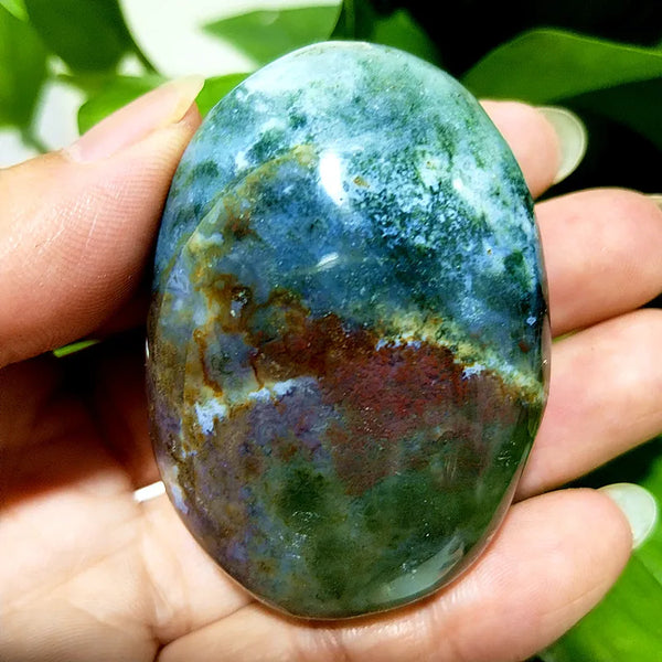 Ocean Jasper Palm Stone-ToShay.org