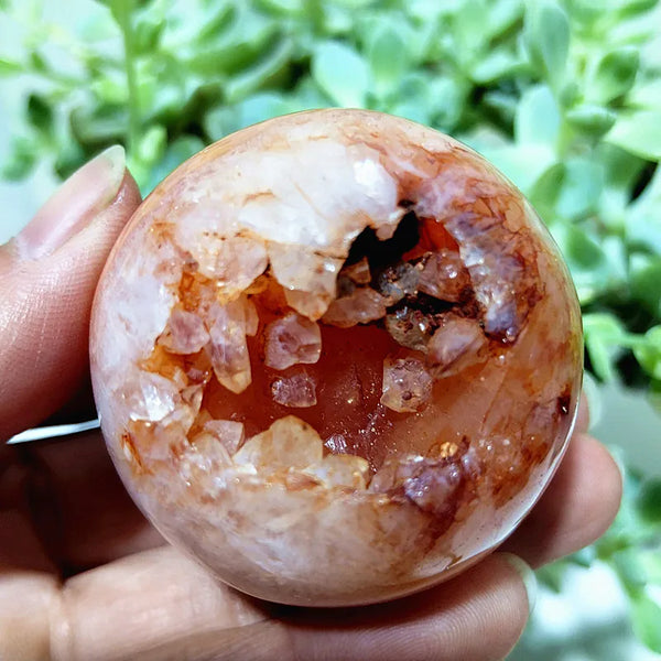 Red Agate Crystal Ball-ToShay.org