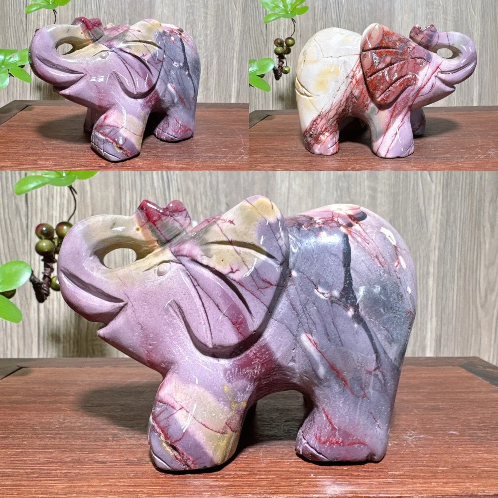 Purple Mookaite Elephant-ToShay.org