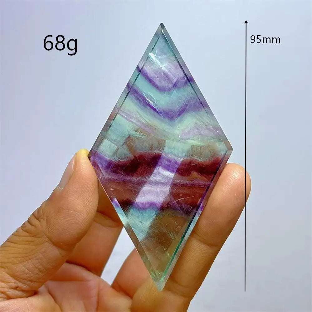Rainbow Fluorite Rhombus-ToShay.org