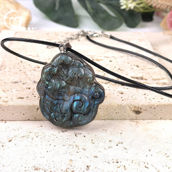 Blue Labradorite Pendants-ToShay.org