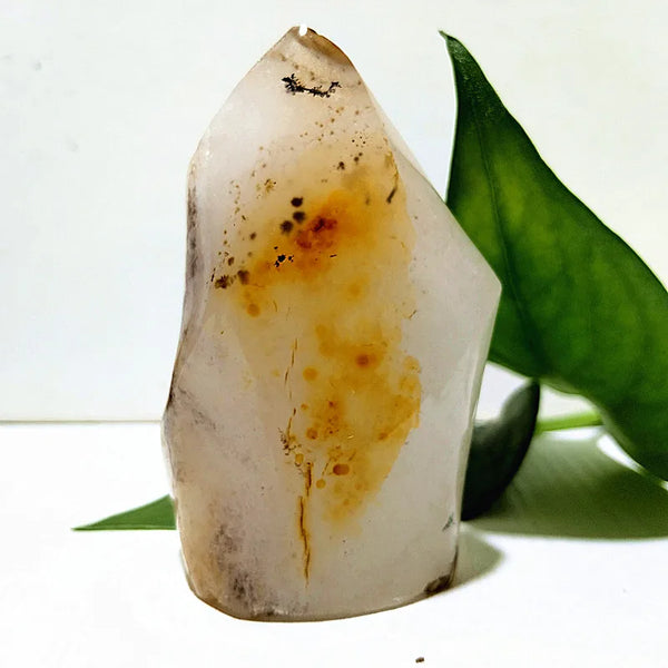 Yellow Moss Agate Flame-ToShay.org