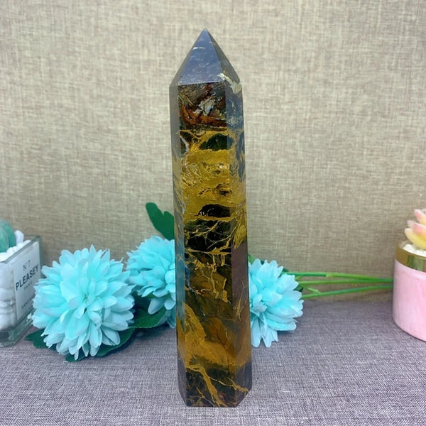 Smokey Pietersite Quartz Point-ToShay.org