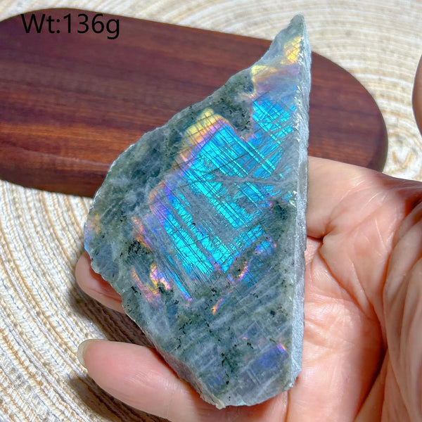 Purple Labradorite Slab-ToShay.org