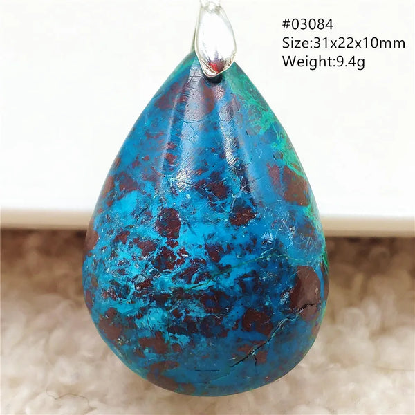 Blue Green Malachite Pendant-ToShay.org